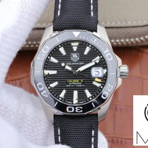 Tag Heuer Aquaracer 300M WAY211A.FC6362 V6 Factory Black Strap