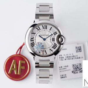 Ballon Bleu De Cartier Quartz 33MM W6920084 AF Factory Silver Stainless Steel