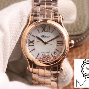 Chopard Happy Sport 274808-5002 YF Factory Rose Gold Case
