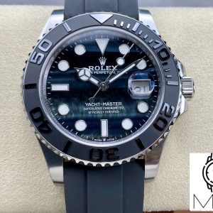 Rolex Yacht Master M226659-0004 Clean Factory Black Rubber Strap