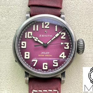 Zenith Pilot Type 20 Extra Special Ton Up 45MM 11.2430.679.21.C801 XF Factory Purple Dial