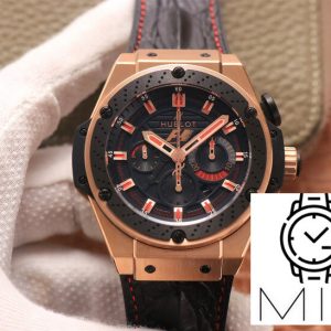 Hublot King Power Ferrari F1 V6 Factory Black Strap