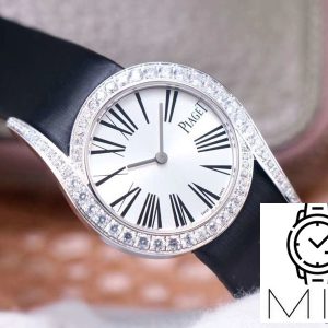 Piaget Limelight Gala Quartz Watch G0A42150 ZF Factory White Gold Diamond