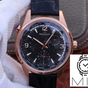 Jaeger-LeCoultre Polaris Geographic Rose Gold 904847J 42MM TWA Factory Black Dial
