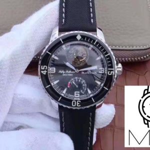 Blancpain Fifty Fathoms Tourbillon 8 Days 5025-1530-52A Black Dial