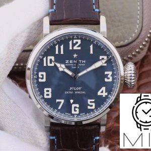 Zenith Pilot Type 20 Extra Special 03.2430.3000.21.C738 XF Factory Blue Dial