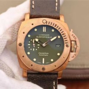Panerai Luminor Submersible 1950 Bronzo PAM382 VS Factory V2 Green Dial