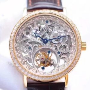 Piaget Tourbillon V6 Factory Carved Skeleton Dial