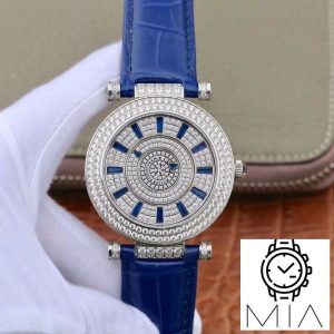 Franck Muller Double Mystery DM42D2RCD GS Factory White Gold Diamond Dial