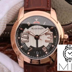 Blancpain L-EVOLUTION 8805-1134-53B Rose Gold Case Black Dial