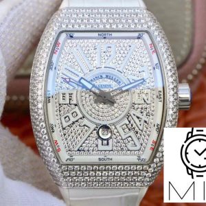 Franck Muller Vanguard V45.SC.DT.D.NBR.CD.5N.NR Diamond Dial