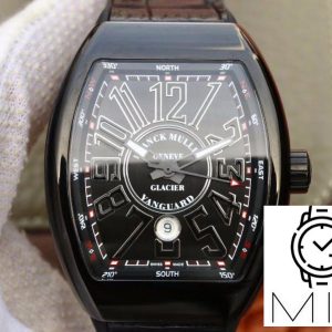 Franck Muller Vanguard V45-05 Black Dial