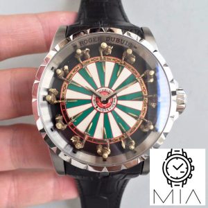 Roger Dubuis Excalibur RDDBEX0398 Green White Table Dial
