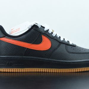 Nike Air Force 1 07 Low Black Red