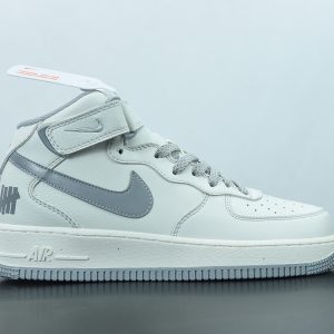 Undefeated x Nike Air Force 1 Mid White/Grey