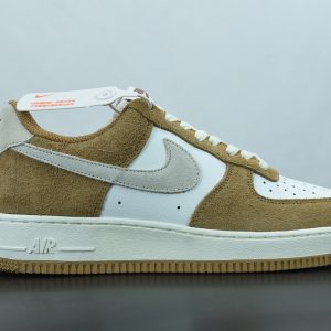 Nike Air Force 1 07 Low White Light Brown Wheat